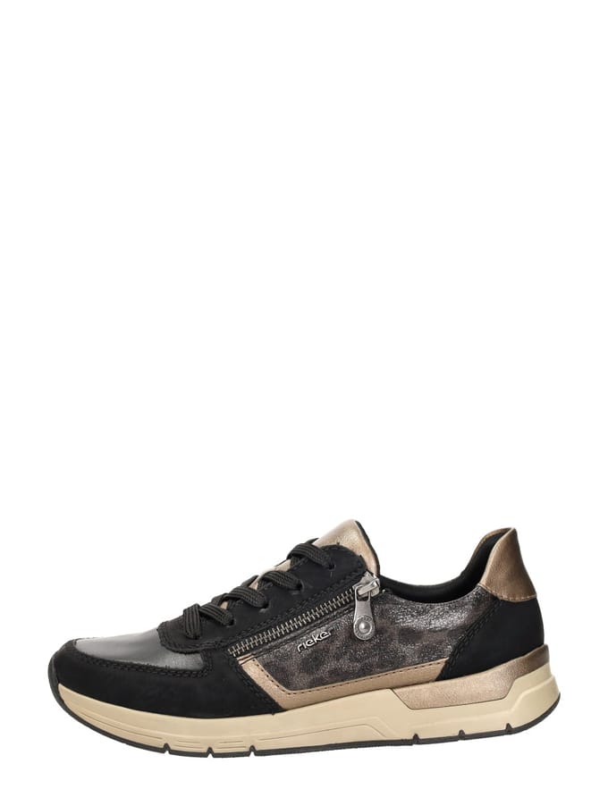 Rieker Sneakers - Dames - Zwart - Maat:43