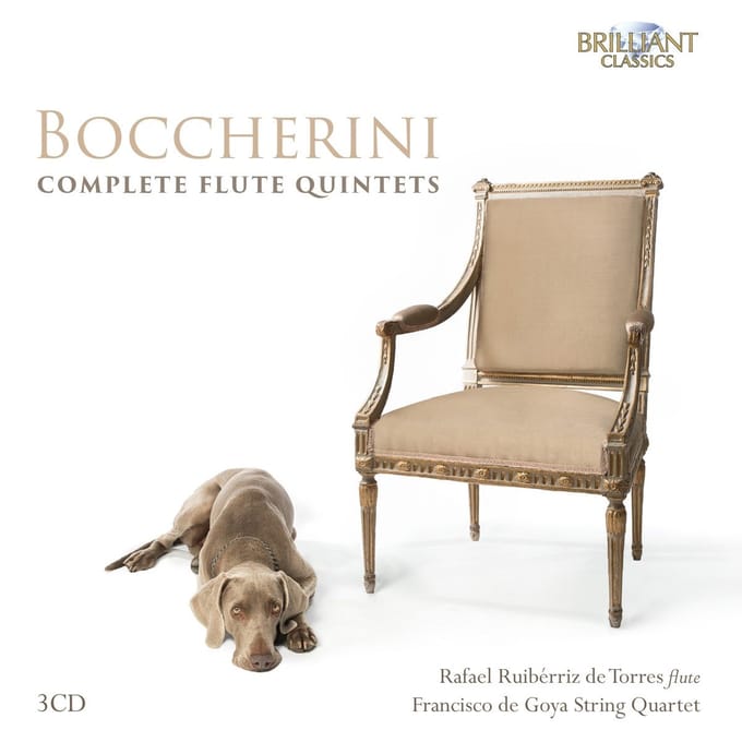 Rafael Ruibérriz de Torres, Francisco de Goya String Quartet - Boccherini: Complete Flute Quintets (3 CD)