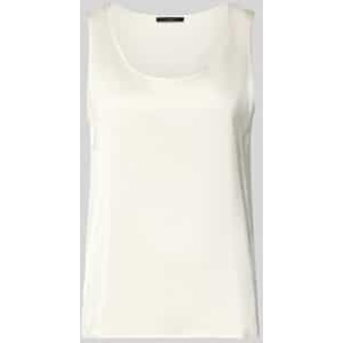 regular fit top met viscose