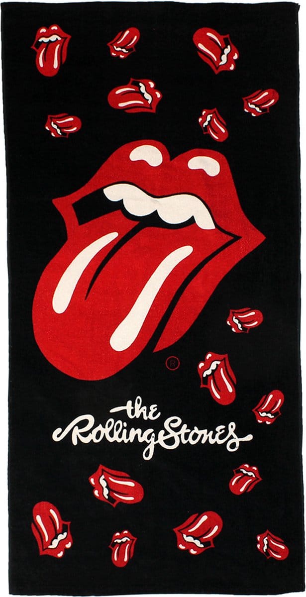The Rolling Stones Licks Badlaken Strandlaken 70x140cm