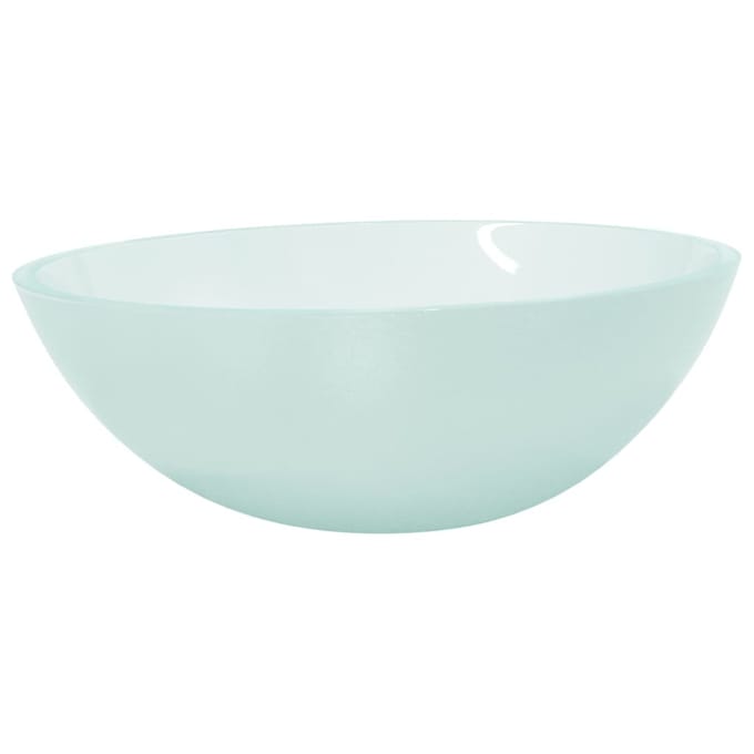 vidaXL - Wasbak - 50x37x14 - cm - glas - mat