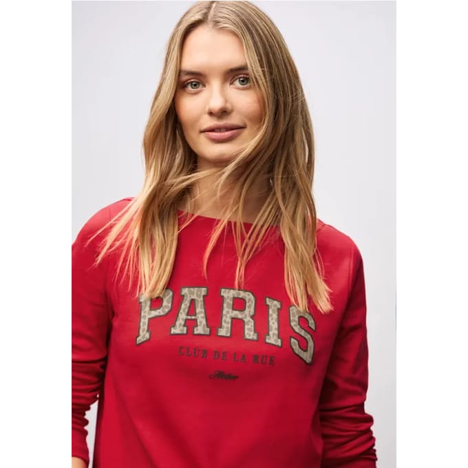 Langarmshirt mit Wording