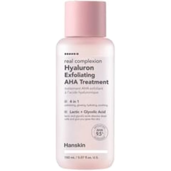 Hanskin - Real Complexion Hyaluron Exfoliating AHA Treatment - 150ml