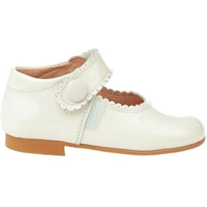 Ballerina's Angelitos 1502N MERCEDITAS CHAROL CON VELCRO Beige
