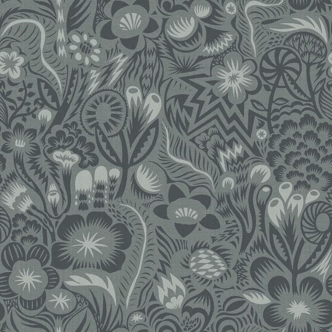 Boråstapeter Vliesbehang 2083 - Swedish Designers - Botanisch Groen - 49cm x 10.05m