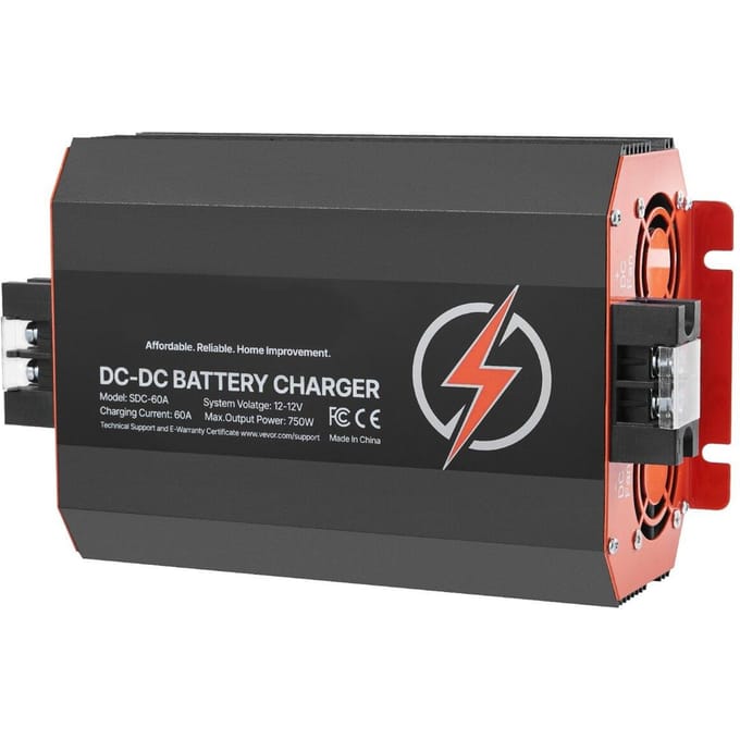 12V 60A DC naar DC Lader Batterijlader 750W voor Loodzuur Lithium AGM