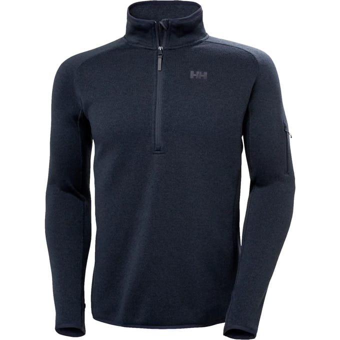Helly Hansen Varde 2.0 Fleece Met Halve Rits Blauw M Man