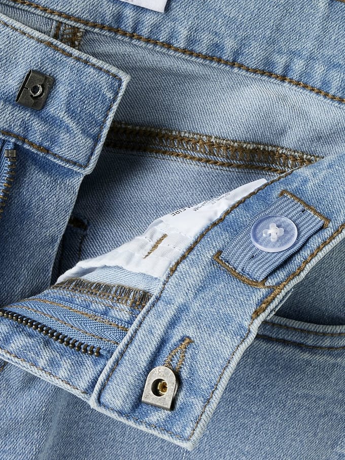 Name It wide jeans meisjes lichtblauw - Maat 134