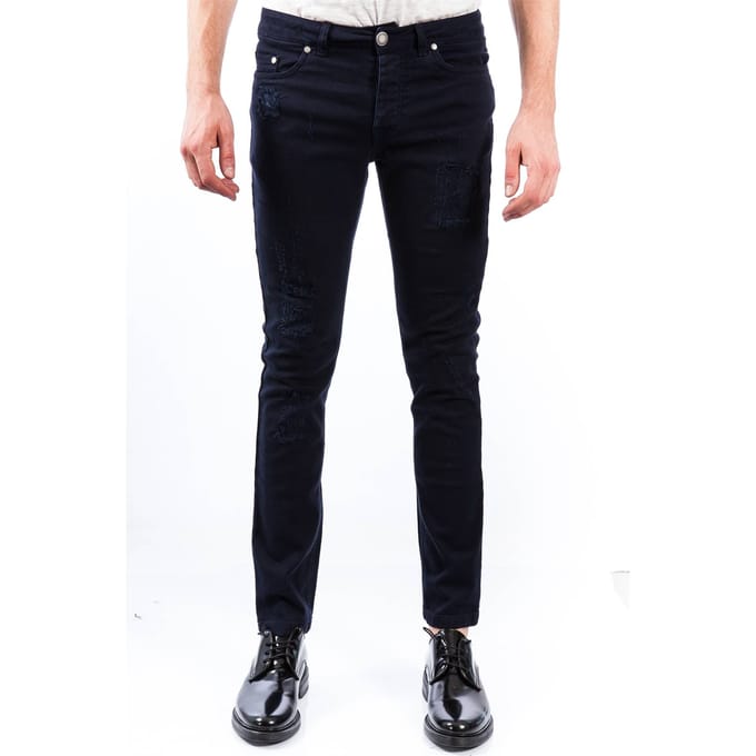 Alessandro Dell Acqua - Denim 5 zakken met rotaties AD7176WB/D0014ES 50