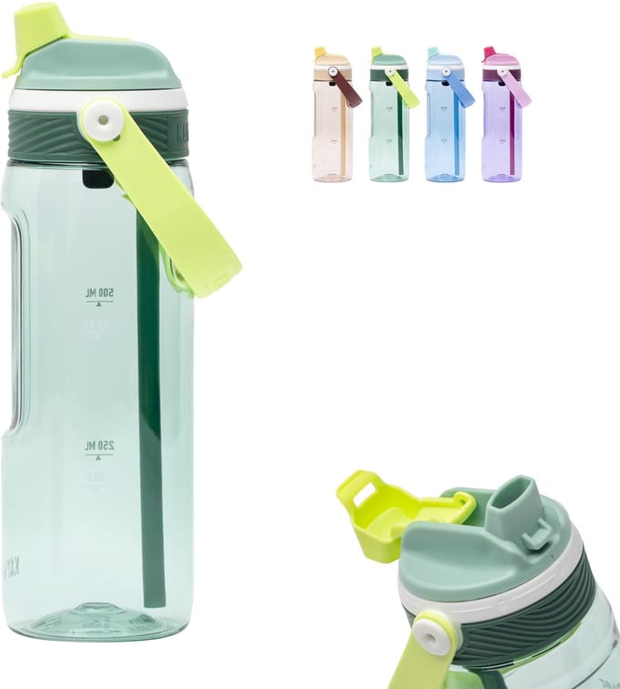 Kambukka Dupla Drinkfles 750 ml - 2-in-1 Waterfles - 100% Lekvrij - Pine Forest