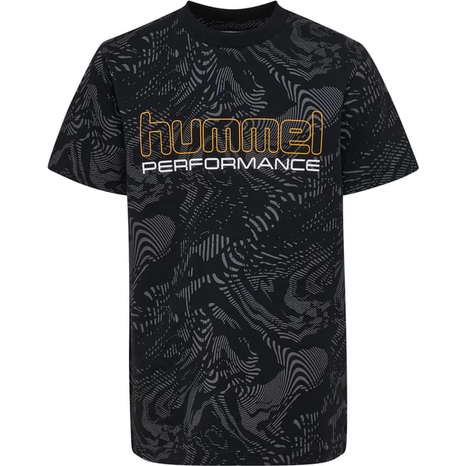 Kinder-T-shirt Hummel AOP Logo