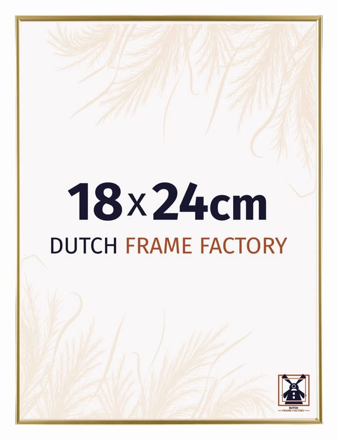 Fotolijst 18x24 cm - Kunststof - Goud - Easy