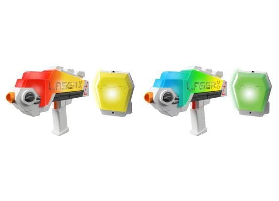 Laser X Ultra Double Blasters lasergunset 2 speler Laser Shooting