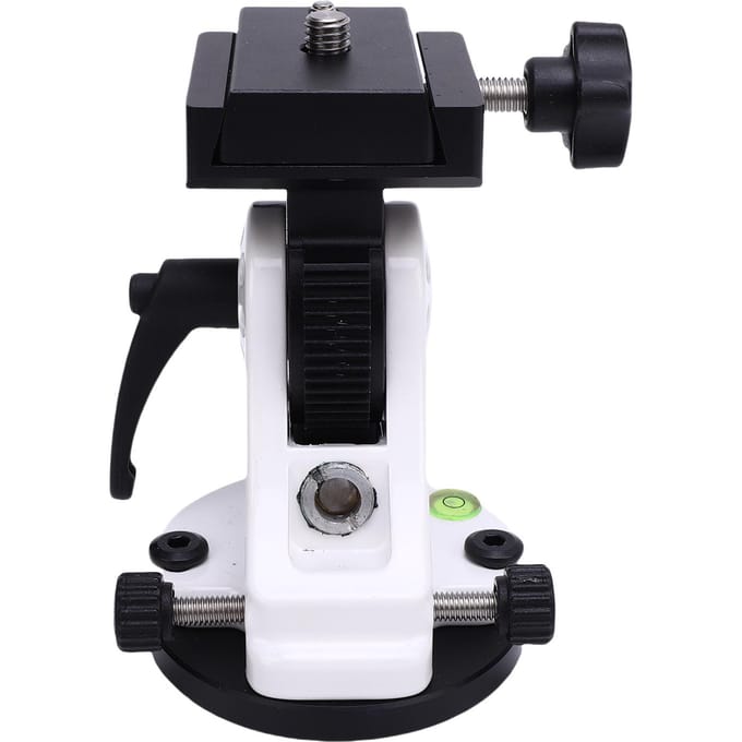 Breedtegraad Verstelbare Stoel Aluminium 0 tot 90 Graden Telescoop Breedtegraad Basis Mount voor Astronomische Telescoop Accessoires wit