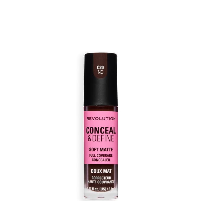Revolution Conceal and Define Full Coverage Concealer (Various Shades) - C20NC