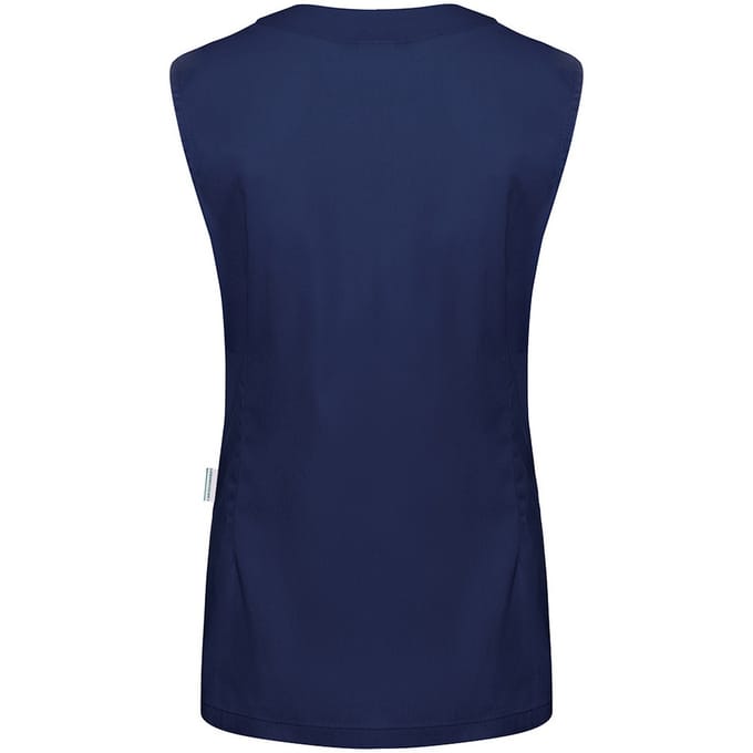 Karlowsky Dames/Dames Essential mouwloze werktuniek (Marine)