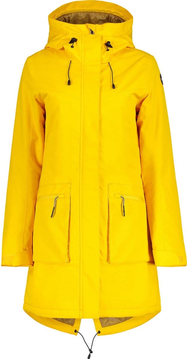 Icepeak EP Avenal Parka Women, geel Maat 3XL | EU 46