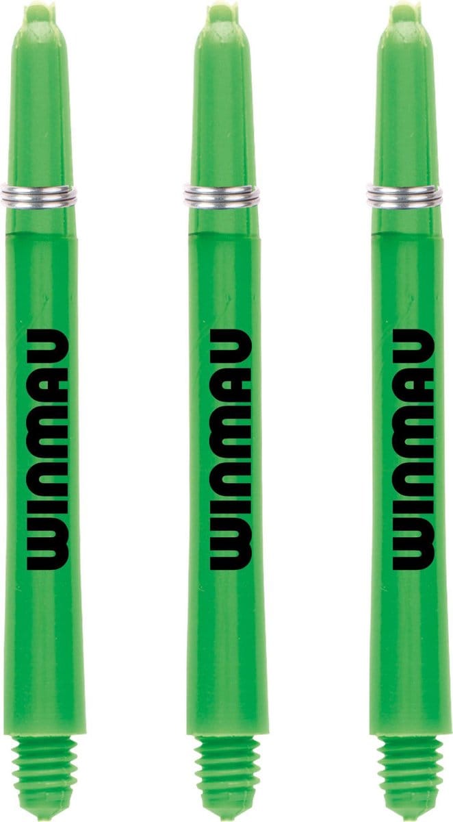 Winmau Dart Shafts Nylon Signature - Groen - Medium - (1 Set)