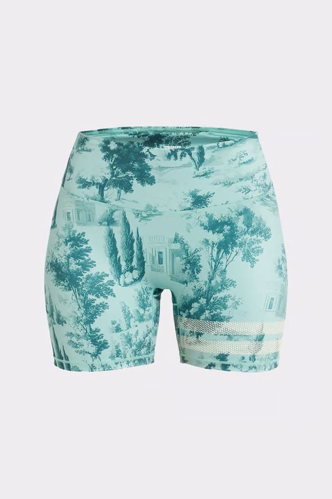 STRONGER - printed one short - Training short dames - Groen