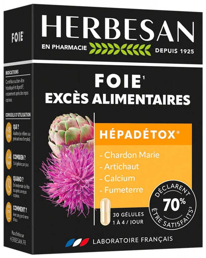 Herbesan Hepadetox 30 Capsules