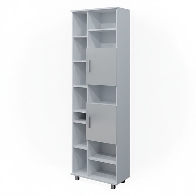 Vicco Ilias Badkamerkast – 60 x 190 cm Wit Hoogglans