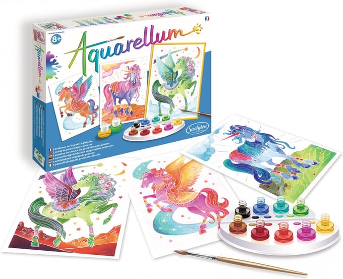 Aquarellum - Licornes et Pégases
