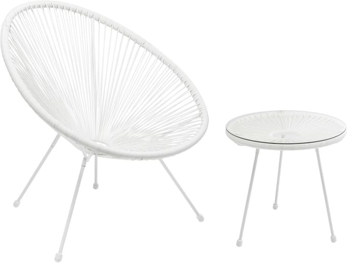 Tuinmeubilair Acapulco Mono wit Kare Design