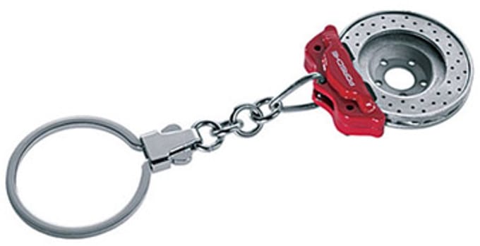 Sleutelhanger remschijfvorm Porsche