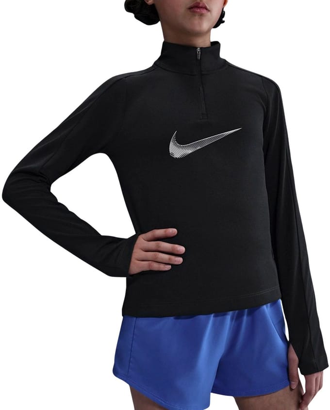Nike Pro Dri-FIT 1/4-Zip Running Top Junior - Maat 158