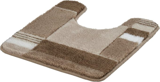 WC-mat Padova - Vierkant – Taupe 50x50 cm