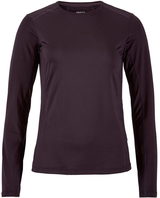 Craft Adv Essence 2 Running Longsleeve Dames - Dk Plum | Maat: XL
