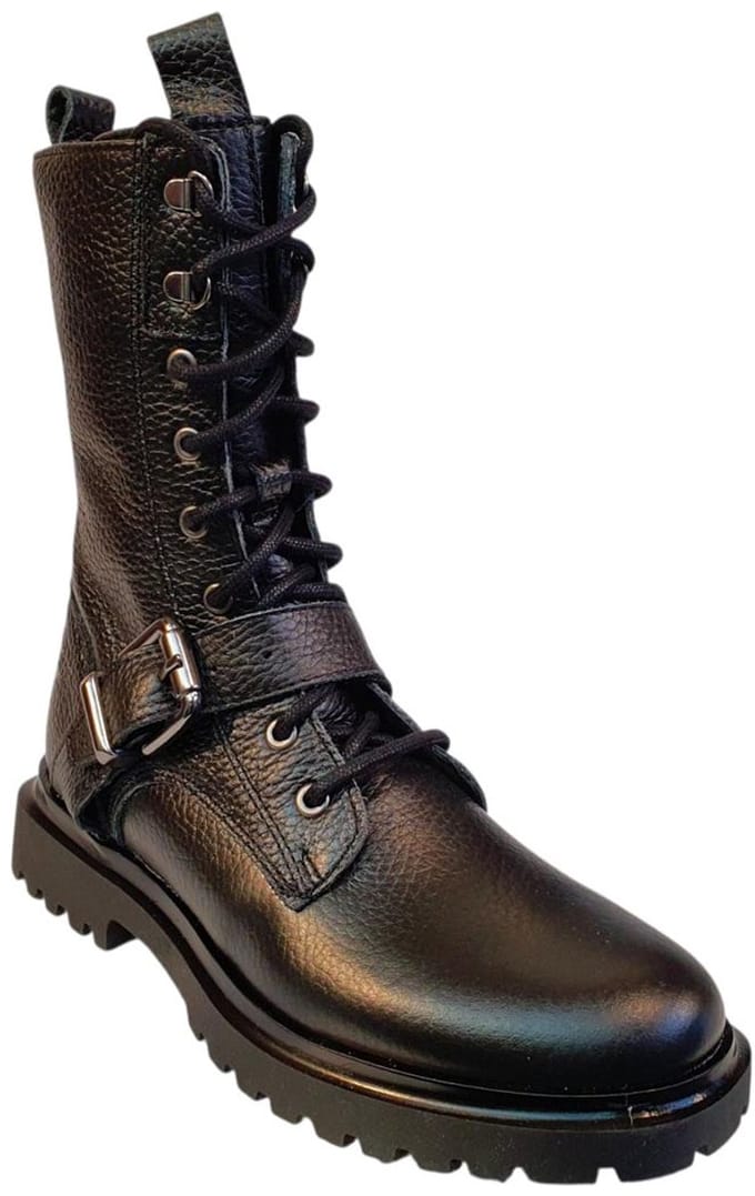 Giga G4487 Boots Meisjes - Zwart - Maat 34