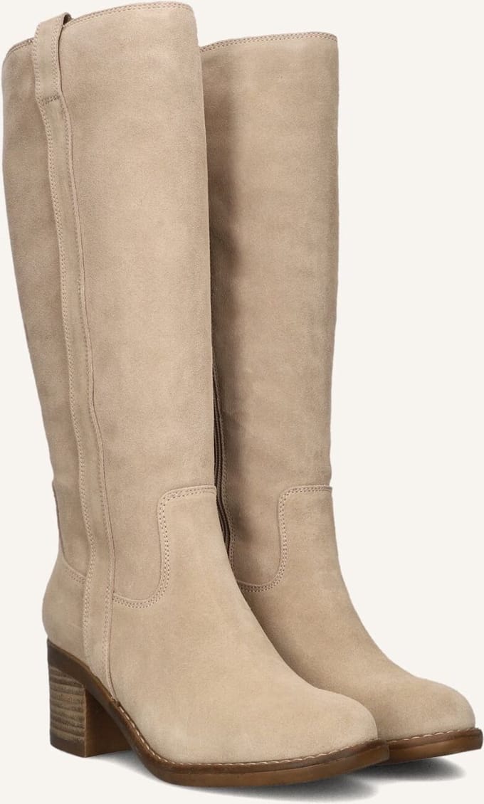 BLASZ Shn2581-07 Laarzen - Suède - Dames - Beige - Maat 40