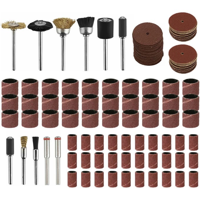 151 stuks roterende gereedschap accessoires kit universele 1/8'' schacht elektrische boor fitting voor snijden schuren