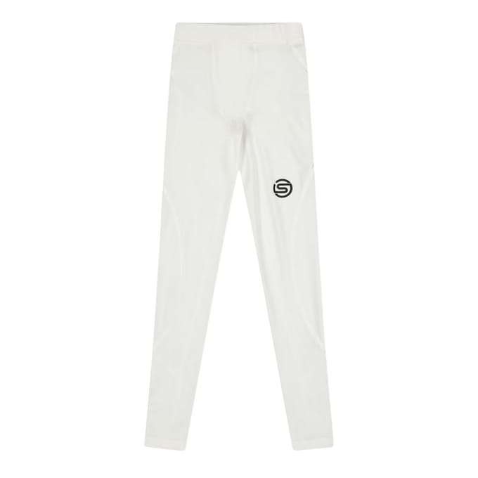 Skins Legging met logo uit de Kinderserie 1 (Wit)