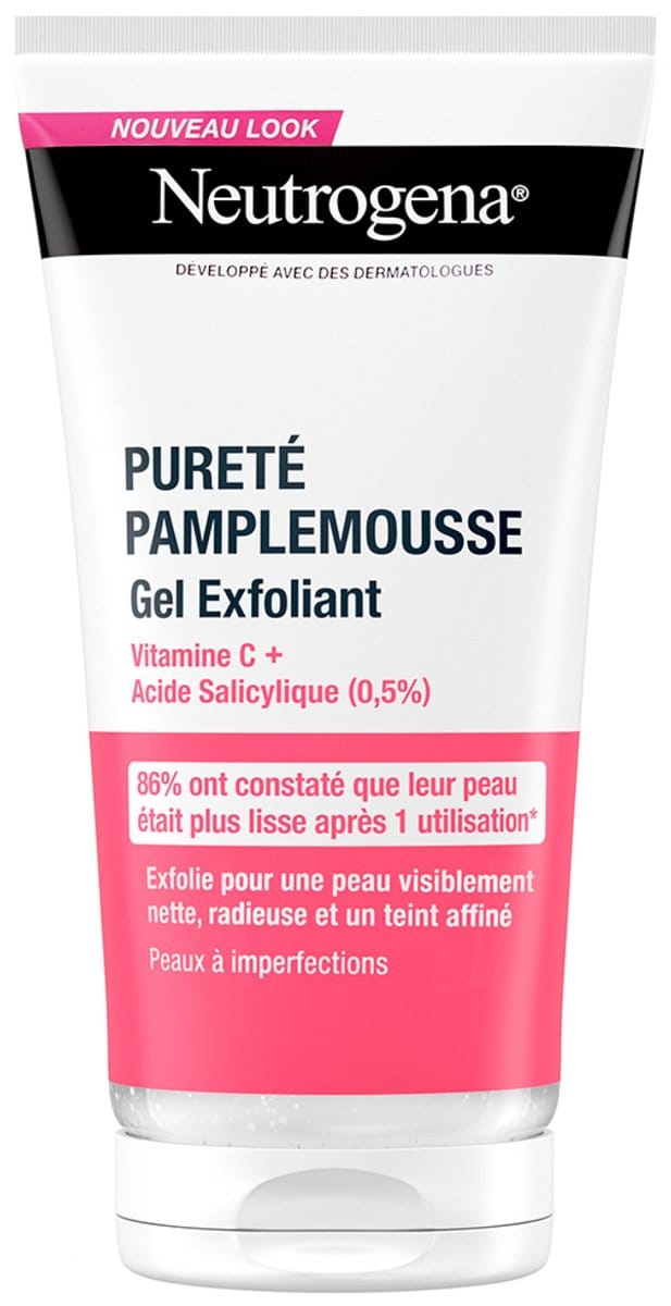 Neutrogena Exfoliërende Gel Zuiverheid Grapefruit 150 ml