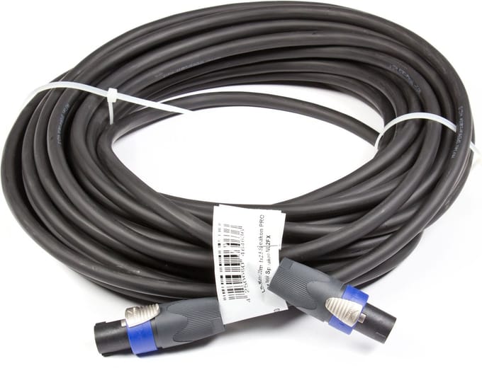 MUSIC STORE LS-Kabel 20m Speaker Twist PRO 4x 2,5mm² - Luidsprekerkabel