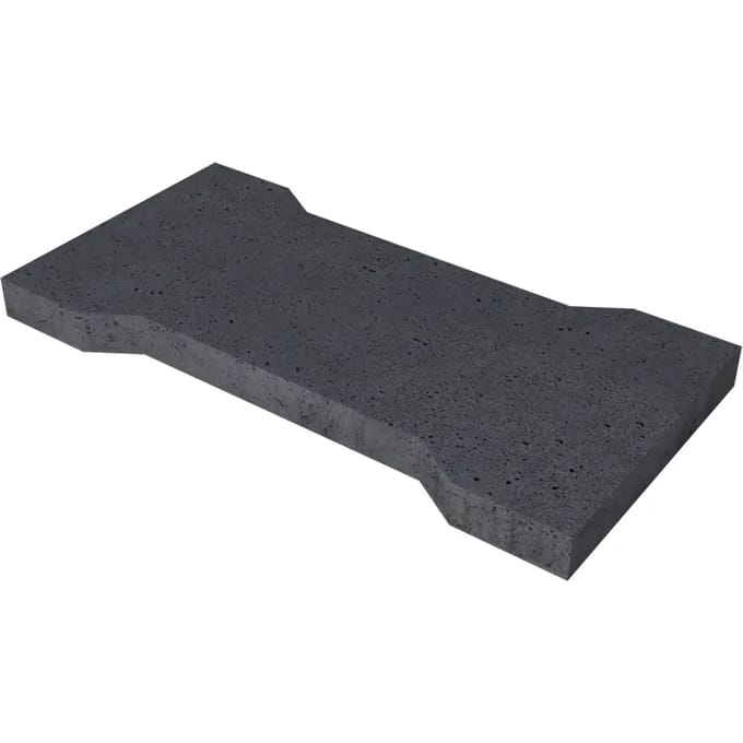 Schellevis Oudhollands Eco-tegel Antraciet 100x50x7cm