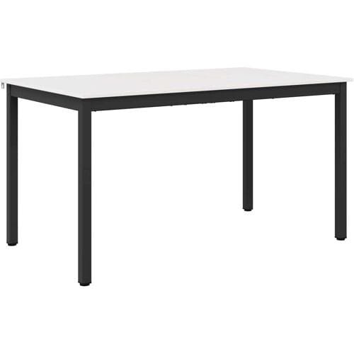 vidaXL - Eettafel - Wit - 150 - x - 90 - x - 75 - cm - Massief - grenenhout