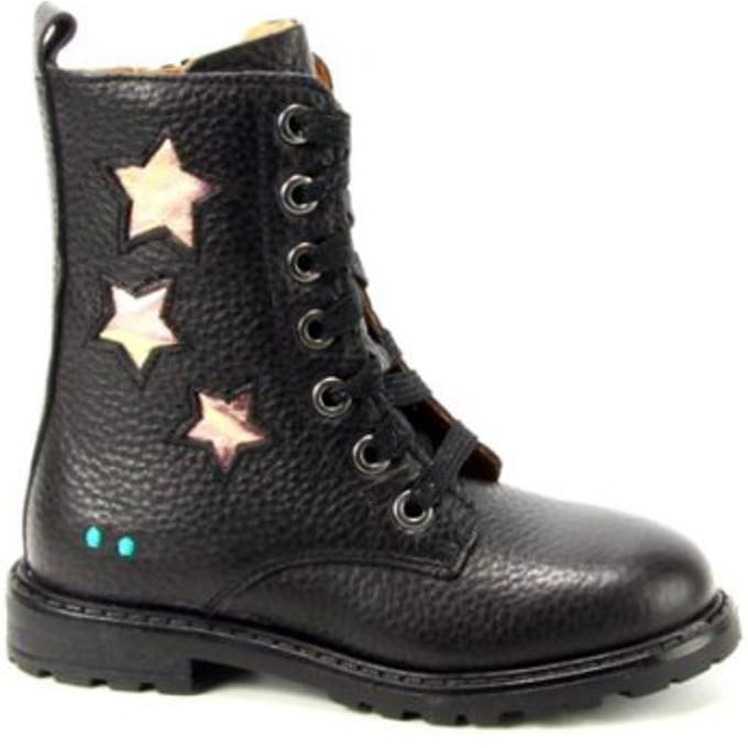Hailee Happy Biker Boots Meisjes Zwart