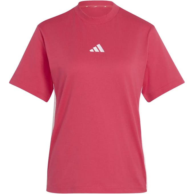 Katoenen dames-T-shirt adidas Essentials 3-Stripes