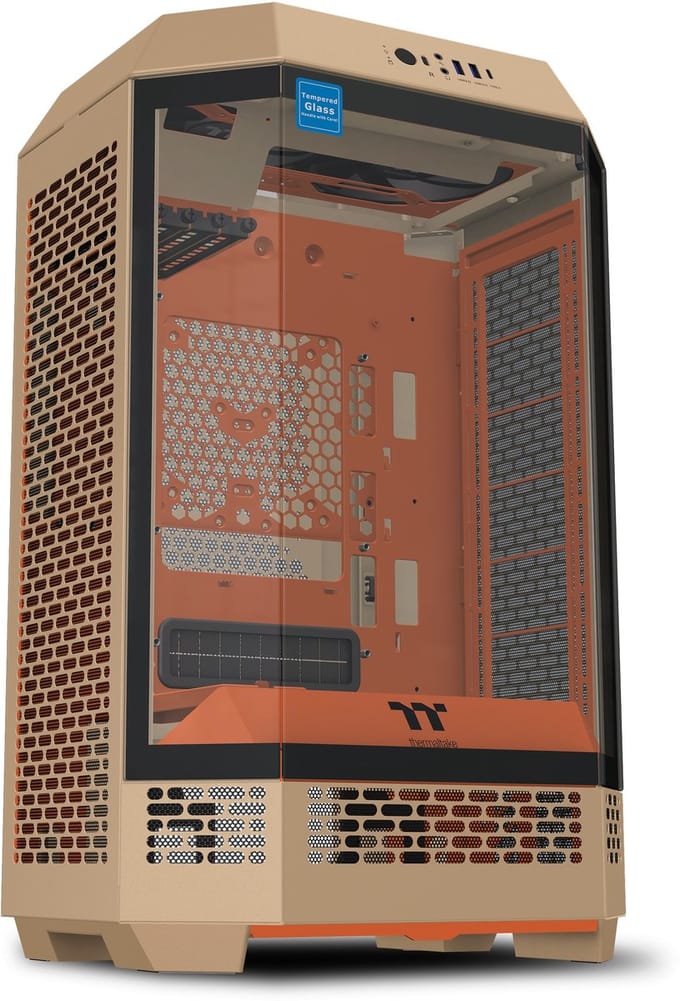 Thermaltake The Tower 300 Micro - PC Case - Behuizing - Gehard Glas - 2x140mm Ventilator - Zand