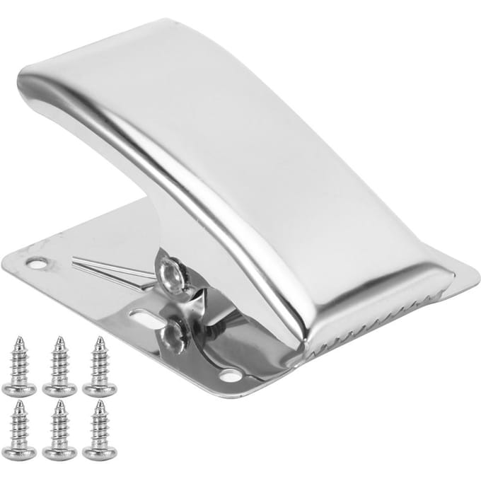 6 stuks Vis Reiniging Filet Klemmen Vis Staart Klembord Vis Schoonmaakbord Gereedschap white