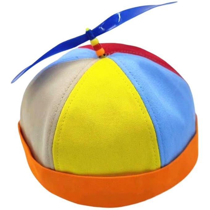 Casual Regenboog Muts Straatmuts Libelle Grappige Pet Helikopter Propeller Randloze Docker Muts Mannen Vrouwen