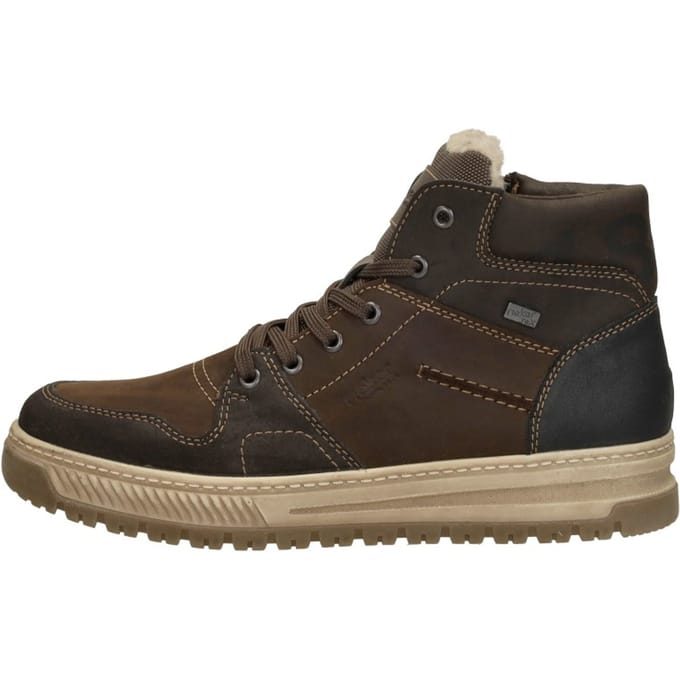 Rieker Veterboots bruin Leer - Maat 40