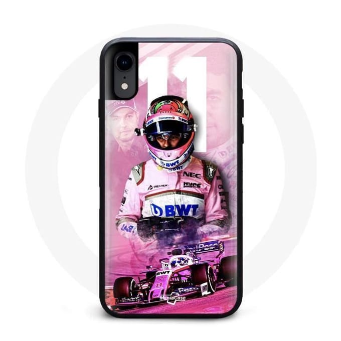 Coque Iphone XS Formula 1 Sergio Perez