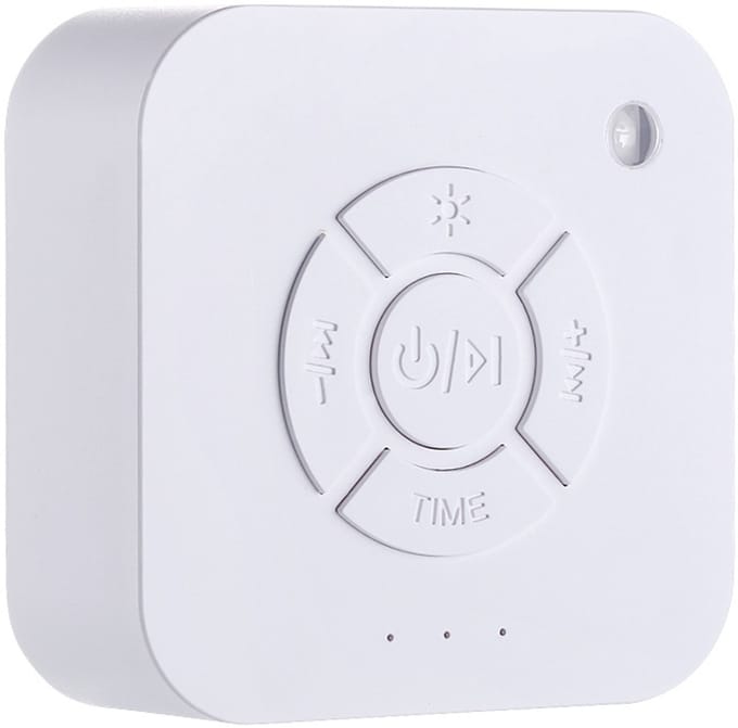 Witte ruismachine - white noise - witte ruis - witte witte ruismachine - witte slaapgeluidmachine - muziek slaaphulpmiddel - draagbaar