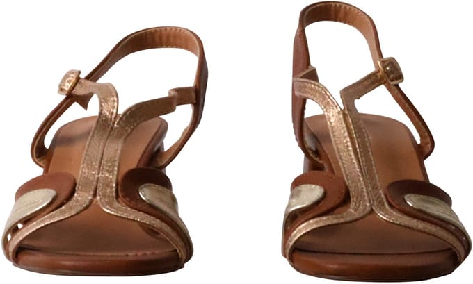 Sandalen met hak