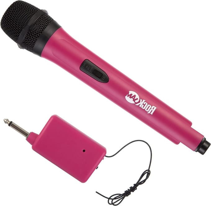 Draadloze Microfoon - Karaoke Microfoon - Muziek Zingen - Duidelijke Geluidsweergave - 5 Meter Bereik - Roze