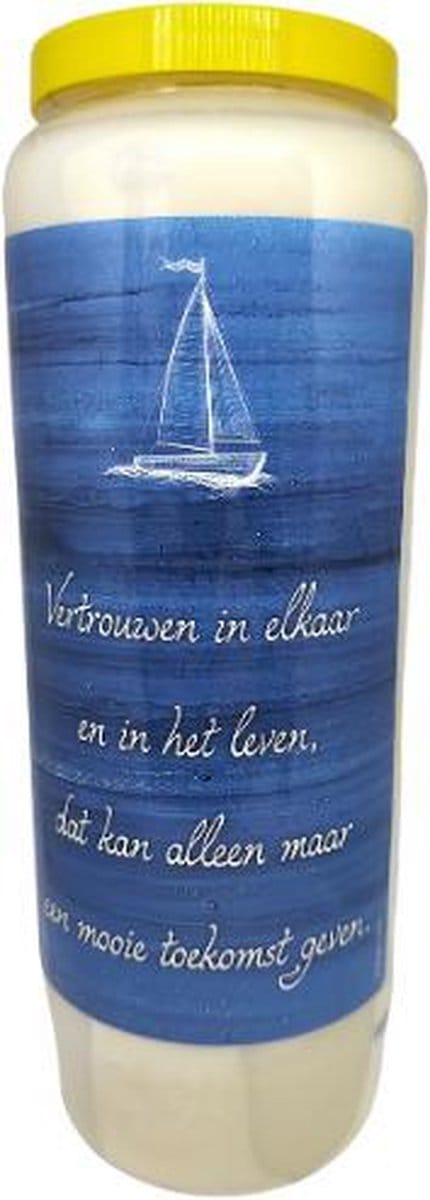 Vertrouwen in elkaar - Noveenkaars - 9 dagen brander (20 stuks)